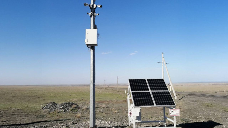 Электричества нет, а камеры есть. “Сергеки“ на солнечных батареях тестируют в Жетысу | Аренда авто Алматы | naprokat.kz